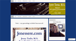 Desktop Screenshot of jennytonks.com